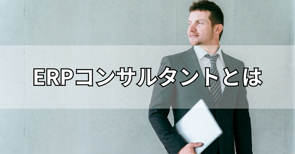 ERPコンサルタントとは