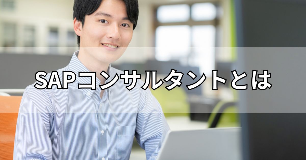 SAPコンサルタントとは