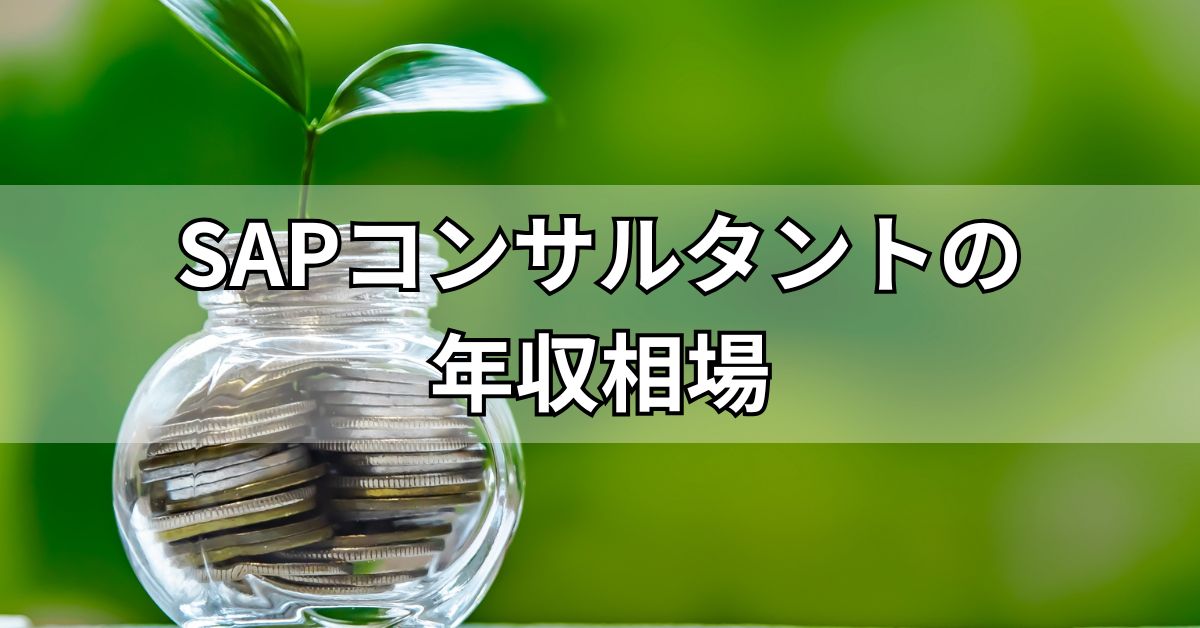 SAPコンサルタントの年収相場