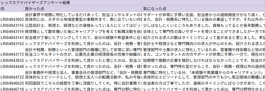 コンサルGO「レックスアドバイザーズ利用者満足度調査_第1回_2026年」