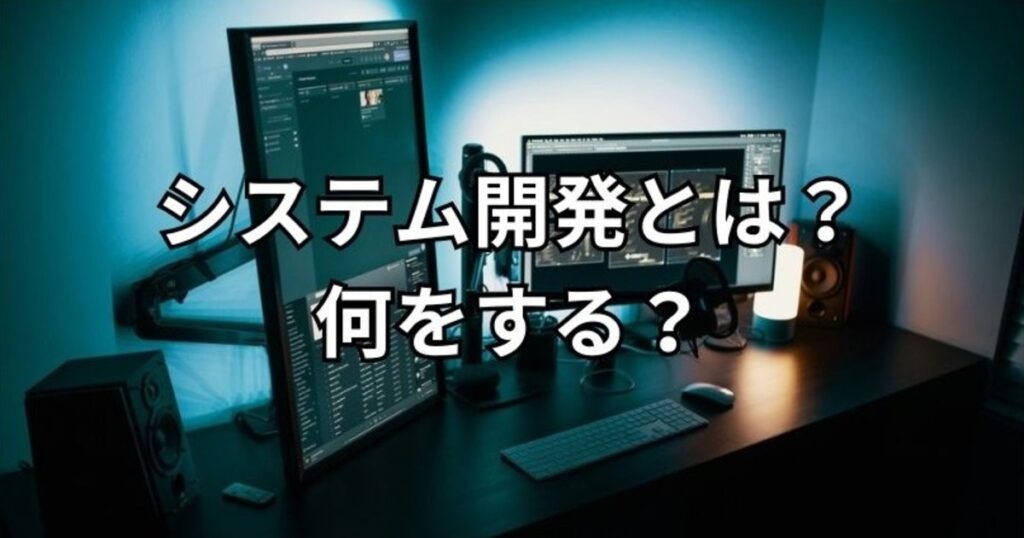 システム開発とは？何をする？