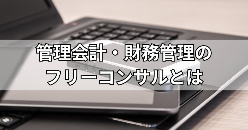 管理会計・財務管理のフリーコンサルとは