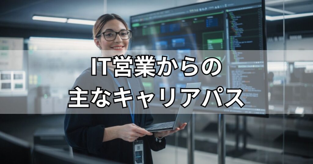IT営業からの主なキャリアパス