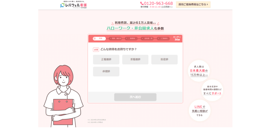 レバウェル看護