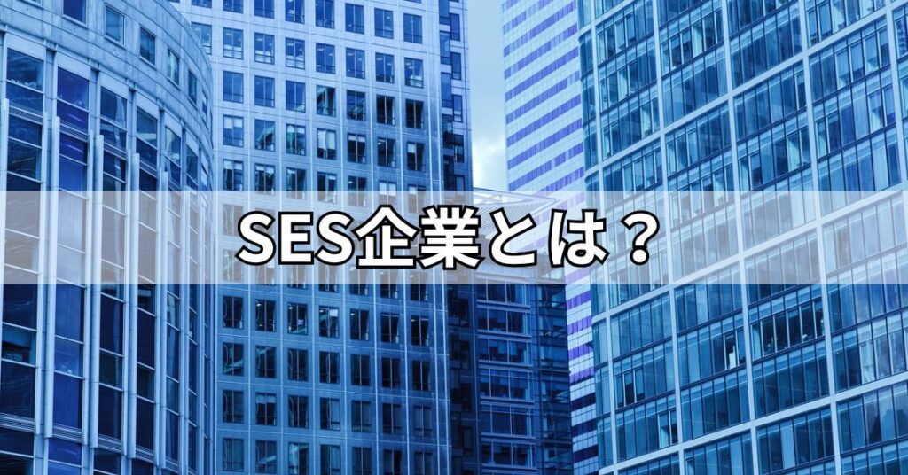 SES企業とは?
