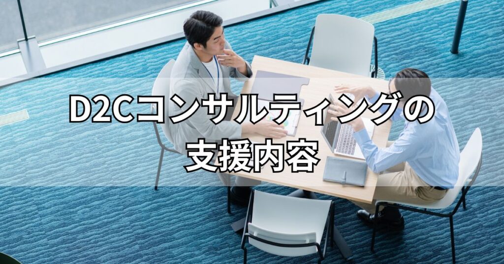 D2Cコンサルティングの支援内容