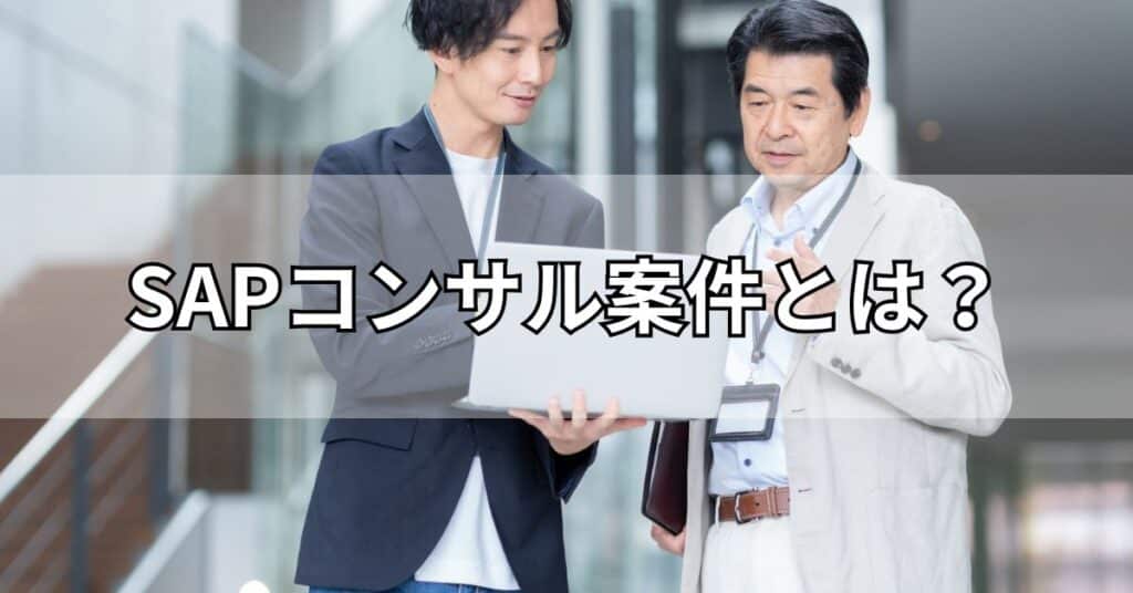 SAPコンサル案件とは？