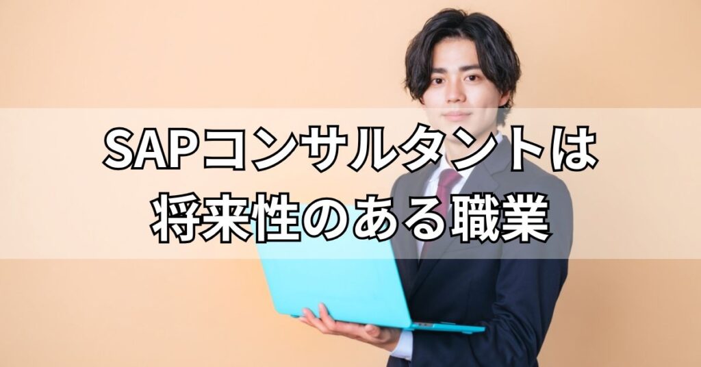 SAPコンサルタントは将来性のある職業